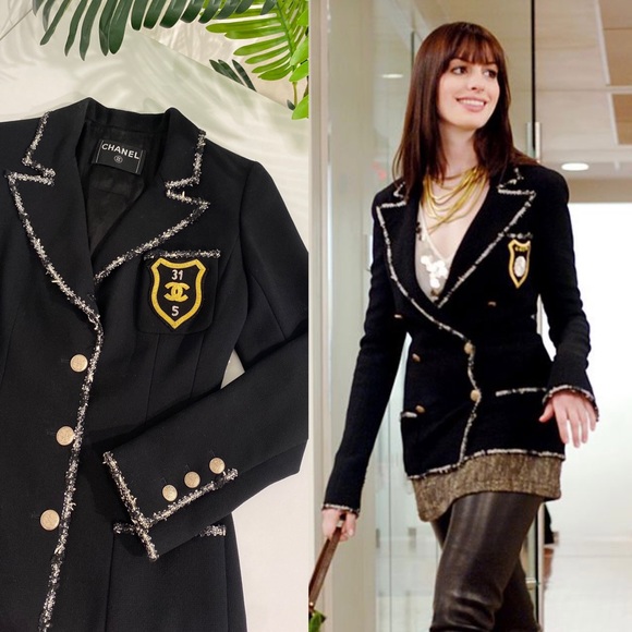 Chanel jacket - The Devil wears Prada Black Wool ref.254649 - Joli Closet